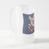 BRITAIN MATTGLAS BIERGLAS (Vorderseite Links)
