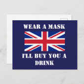 BRITAIN POSTKARTE (Vorne/Hinten)