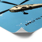 Britain's Commandos The Royal Marines Propaganda Poster (Ecke)