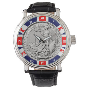 BRITANIEN-MÜNZEN ARMBANDUHR