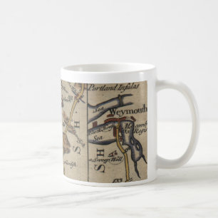 Britannia Depicta (Schleife Brunnen/Weymouth) Kaffeetasse