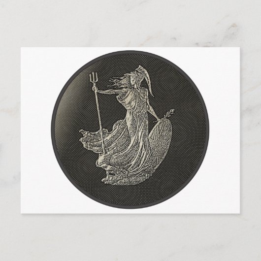 Britannia Postkarte (Vorderseite)