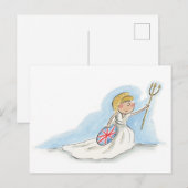 Britannia Postkarte (Vorne/Hinten)