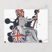 Britannia Postkarte (Vorderseite)