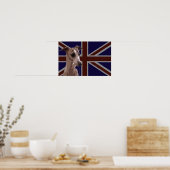 Britannia-Serie: Buddy the Whippet Poster (Küche)
