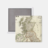 Britannia und Hibernia Magnet (Vorderseite/Rückseite)