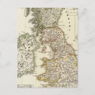 Britannia und Hibernia Postkarte