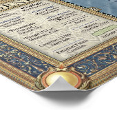 Britannia unter den Wellen Poster (Ecke)