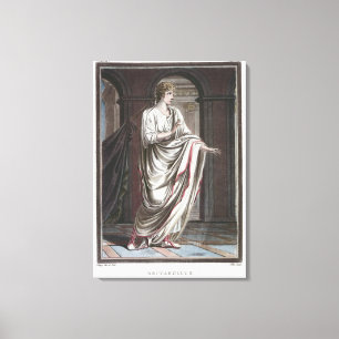 Britannicus, Kostüm für "Britannicus" von Jean Rac Leinwanddruck