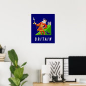 Britannien-Plakat Poster (Heimbüro)