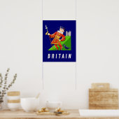 Britannien-Plakat Poster (Küche)