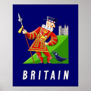 Britannien-Plakat Poster