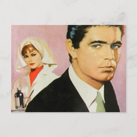 BRITANNY UND DARIL VINTAG POSTKARTE (Vorderseite)