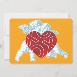 Brite Cupid XOXO Valentine Card. Ankündigung