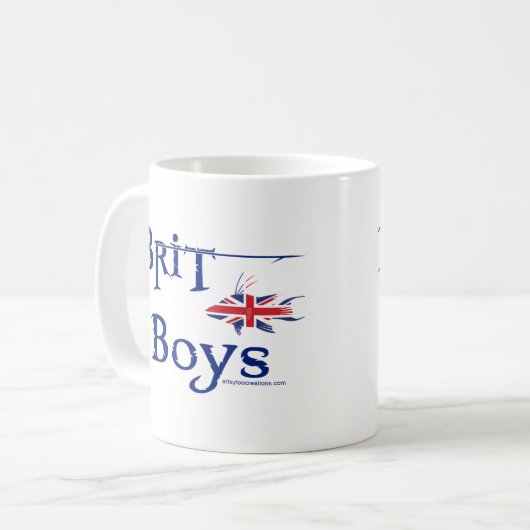 Brite-Jungen-Tasse Kaffeetasse (Vorderseite Links)