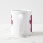 Brite Raise Fist Jumbo-Tasse (Rückseite)