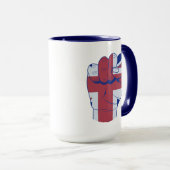 Brite Raise Fist Tasse (VorderseiteRechts)
