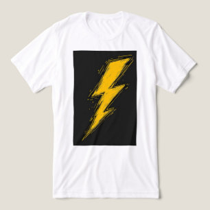 Brite-T Gelber Blitz 0019567 Tri-Blend Shirt