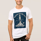 Brite-T Launch Into The Void 0018979 Tri-Blend Shirt (Vorderseite)