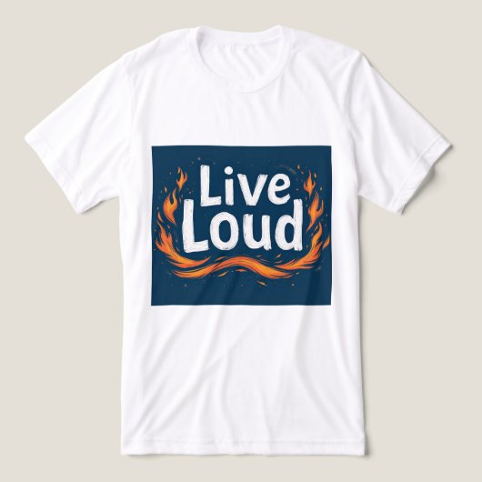 Brite-T Live Loud 0018921 Tri-Blend Shirt (Design Vorderseite)