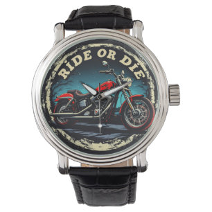 Brite-T Motorradfahrt oder stirb 0018667 Armbanduhr