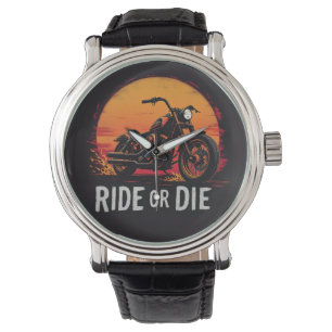Brite-T Motorradfahrt oder stirb 0019613 Armbanduhr