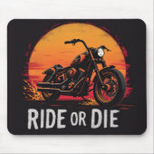 Brite-T Motorradfahrt oder stirb 0019613 Mousepad (Vorne)