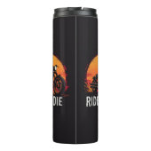 Brite-T Motorradfahrt oder stirb 0019613 Thermosbecher (Rückseite)