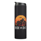 Brite-T Motorradfahrt oder stirb 0019613 Thermosbecher (Nach rechts gedreht)