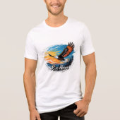 Brite-T Soaring Eagle Rise Above 0019620 Tri-Blend Shirt (Vorderseite)