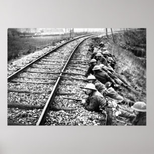 Briten bei Ypres Poster