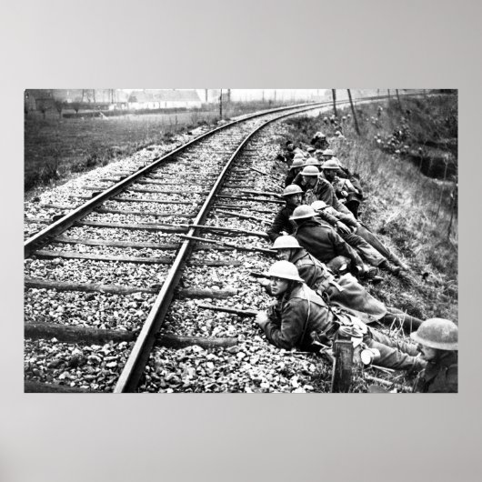 Briten bei Ypres Poster (Vorne)