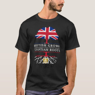 Briten gewachsen mit Ägypter-Wurzel-   T-Shirt