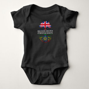 Briten gewachsen mit äthiopischen Wurzeln   Baby Strampler