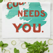 Briten! Ihr Land braucht Sie Handtuch (Gefaltet)