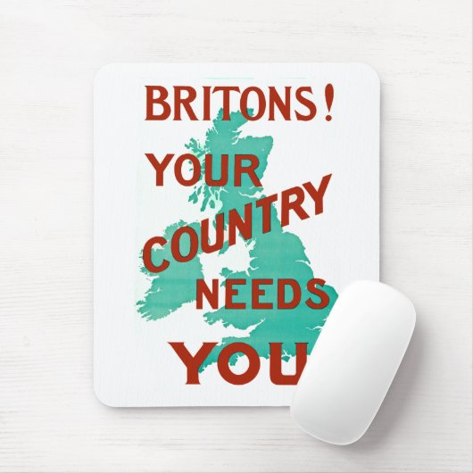 Briten! Ihr Land braucht Sie Mousepad (Mit Mouse)