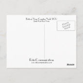 Briten! Ihr Land braucht Sie Postkarte (Rückseite)