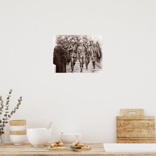 Briten im Irak Poster (Küche)