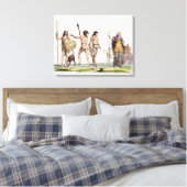 Briten, Kaledonianer und Königin Boadicea, Platte  Leinwanddruck (Insitu (Schlafzimmer))