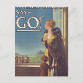 Briten sagen: postkarte (Vorderseite)