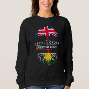 Briten wachsen mit kurdischen Wurzeln - Kurdistan Sweatshirt