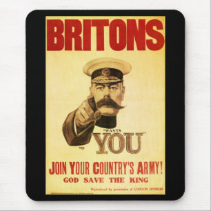 Briten will Sie, Lord kitchener Mousepad