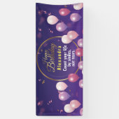 Brithday Celebration Party Horizontal Banner (Vertikal)
