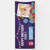 Brithday Party Horizontales Banner für Ihre Kinder (Vertikal)