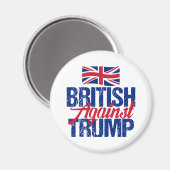 Britin gegen Trump Magnet (Vorderseite/Rückseite)