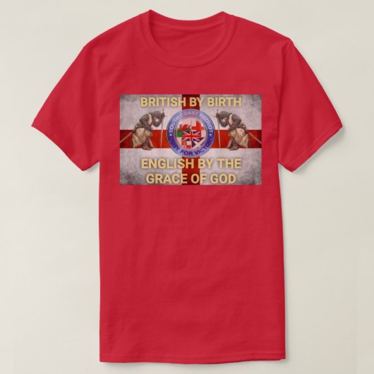 Britisch 2 T-Shirt (Design vorne)