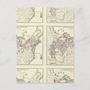 britisch-amerikanisch, englisch, walisisch, schwed postkarte