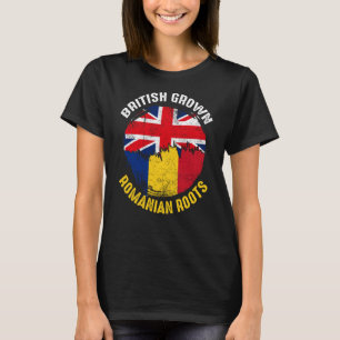 Britisch Aufgewachsene Rumänische Wurzeln Vintage- T-Shirt
