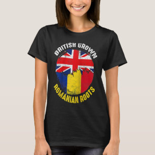 Britisch Aufgewachsene Rumänische Wurzeln Vintage- T-Shirt