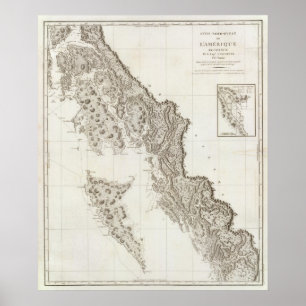 Britisch-Columbia Alaska Poster